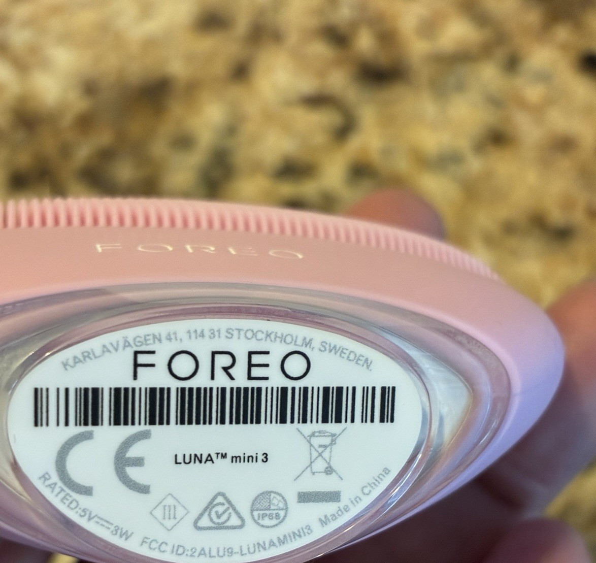 FOREO LUNA Mini 3 Facial Cleansing & Massaging Device No Charger Preowned