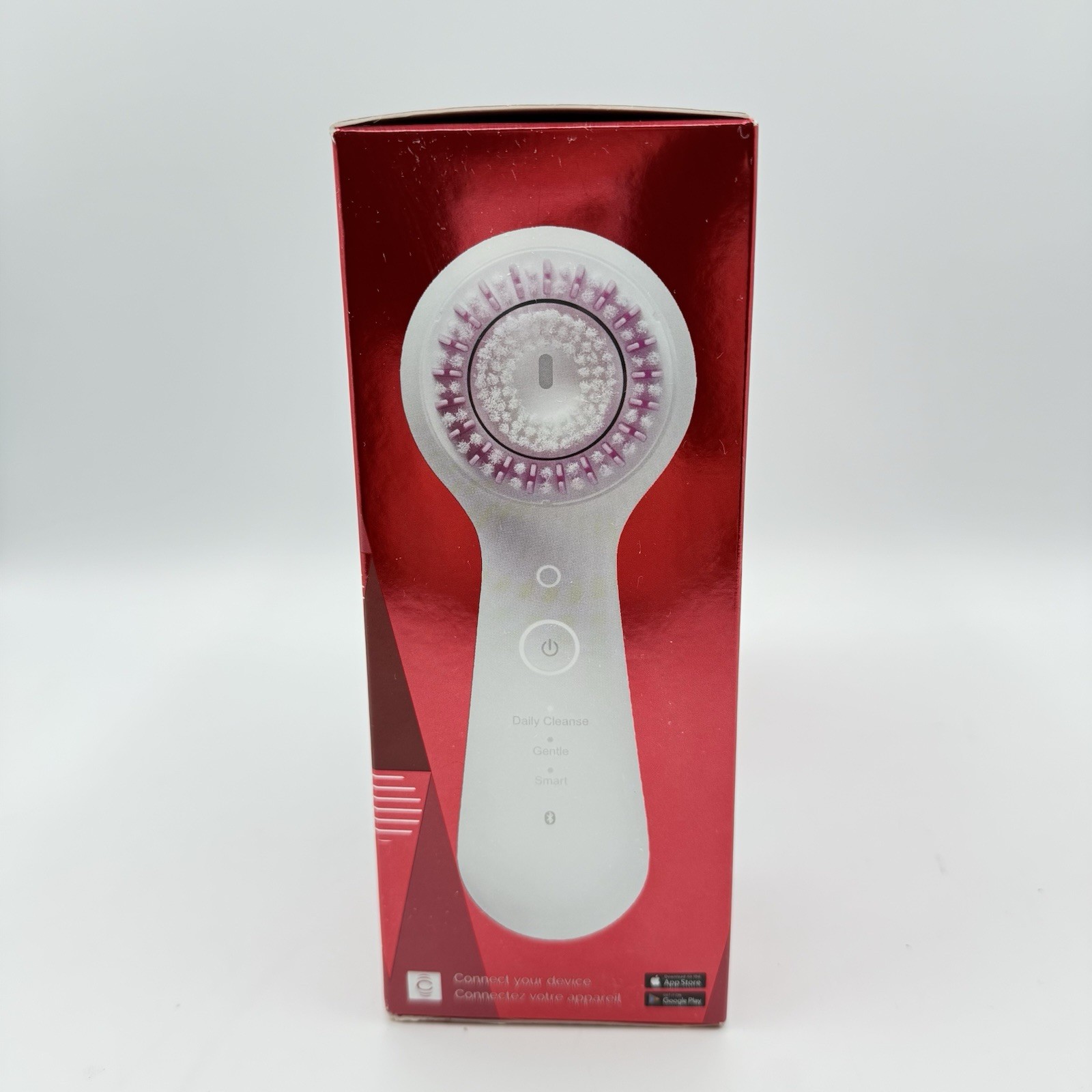 Clarisonic Mia Smart Sonic 3-in-1 Facial Cleansing Brush White NEW OPEN BOX