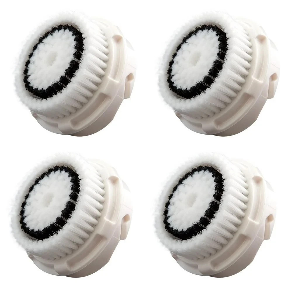 RIGHTFULLY YOURS 4 Sensitive Plus 2 Acne Brush Heads Fits Clarisonic Mia 2 Pro