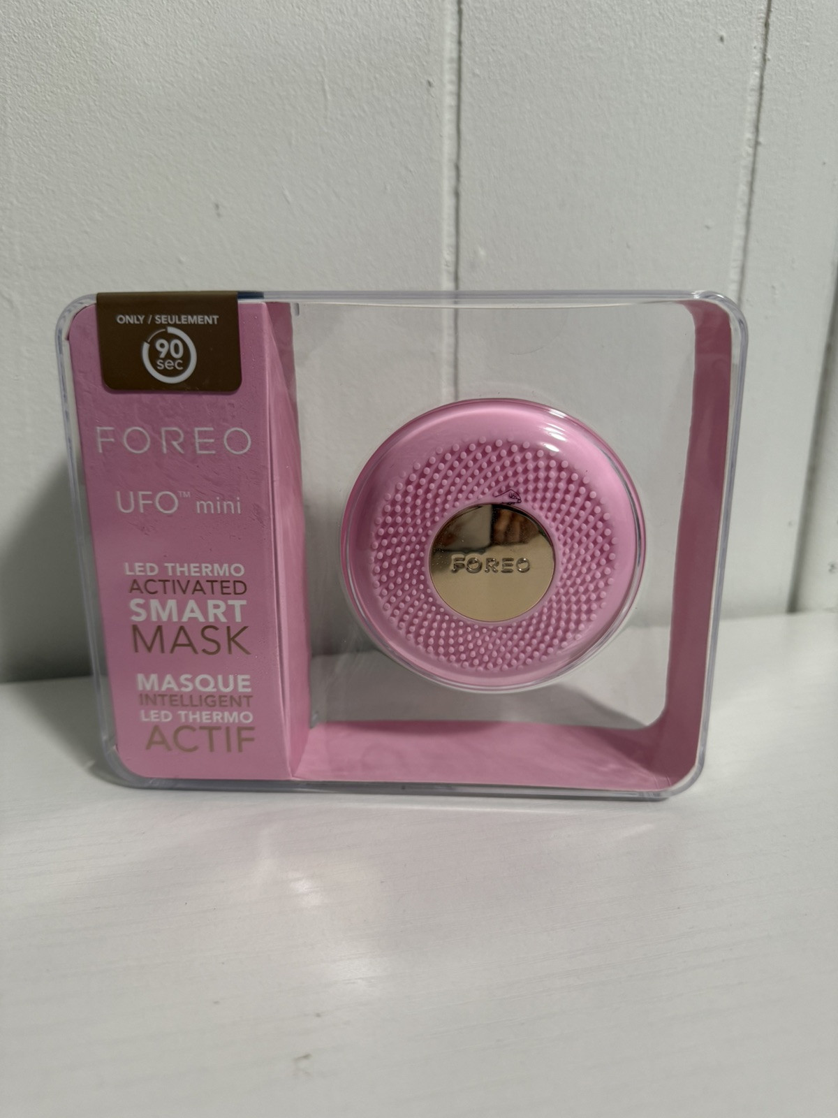 FOREO UFO Mini LED Thermo Smart Facial Mask – Pearl Pink
