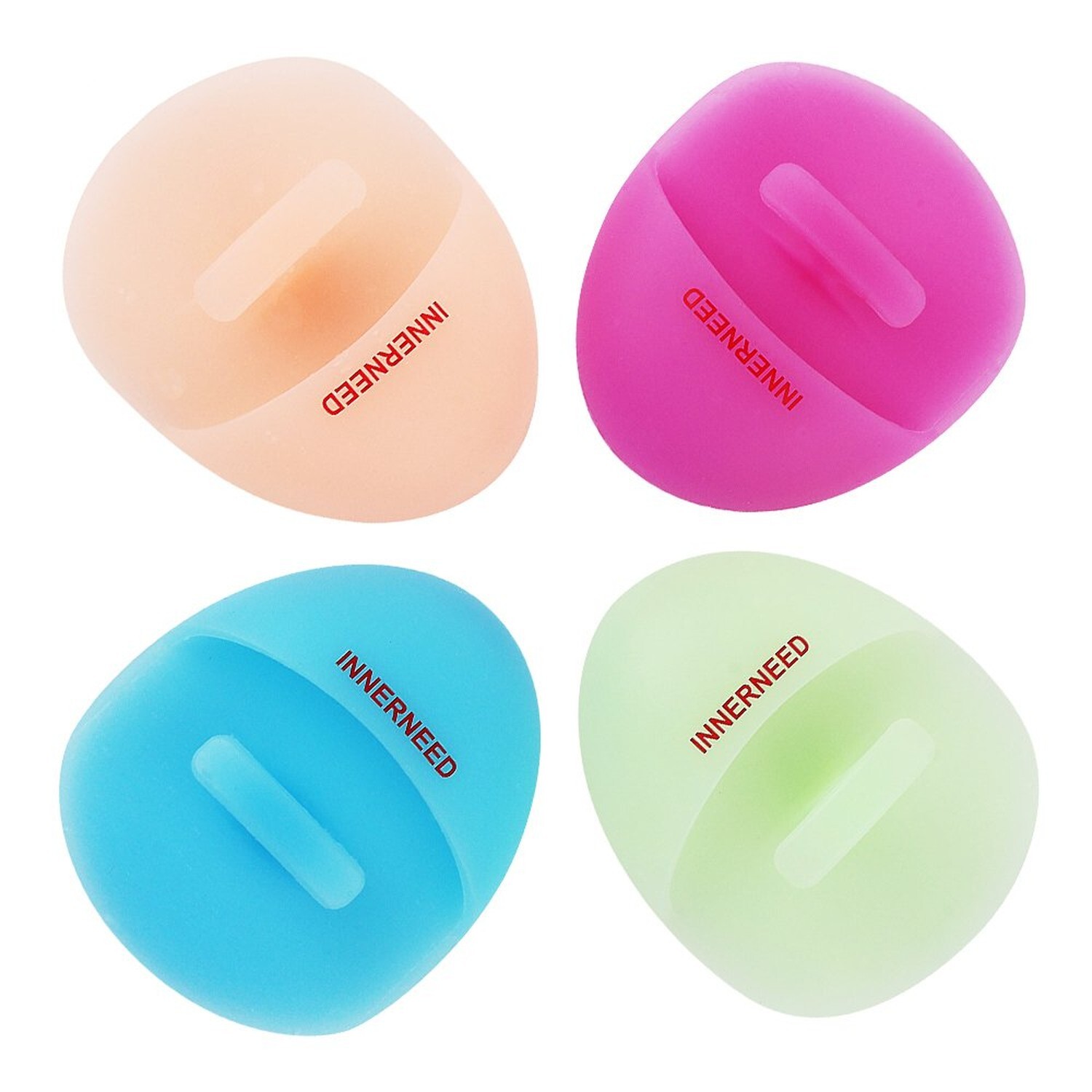 INNERNEED Super Soft Silicone Face Cleanser and Massager Brush Manual Facial …