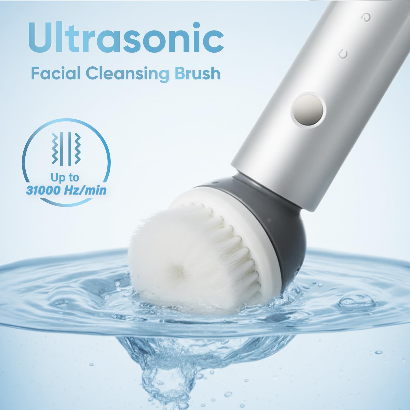 Cleansing Brush, Scrubber with 3 Cleaning Modes, IPX7 Waterproof Brushes for …