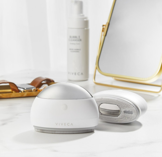 Viveca Ultrasonic Cleanser Dual Composite Premium Cleansing Device / K-Beauty