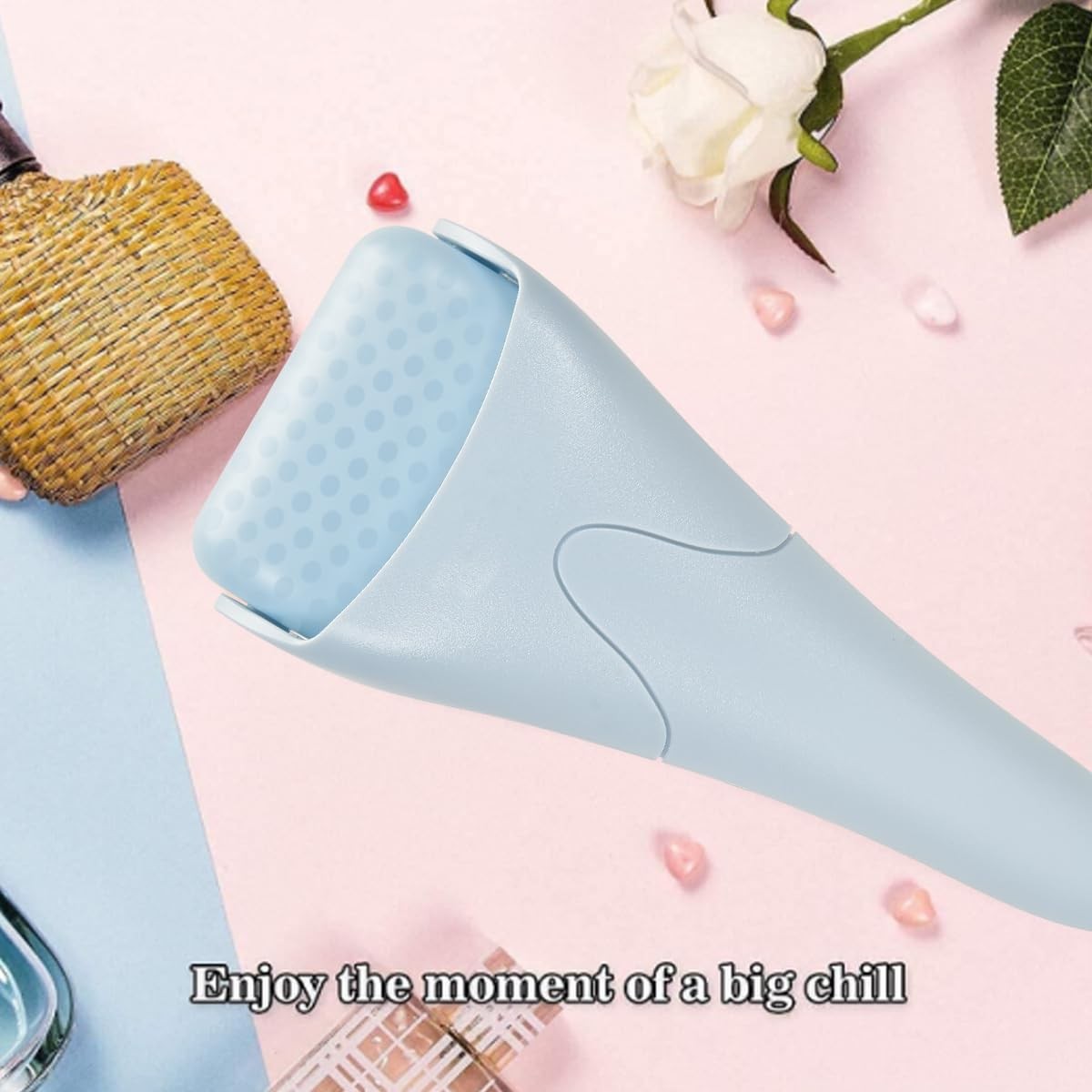 Fronnor Ice Roller for Face,Eyes,Facial Massager Tool,Soothing Skin Care Tool…