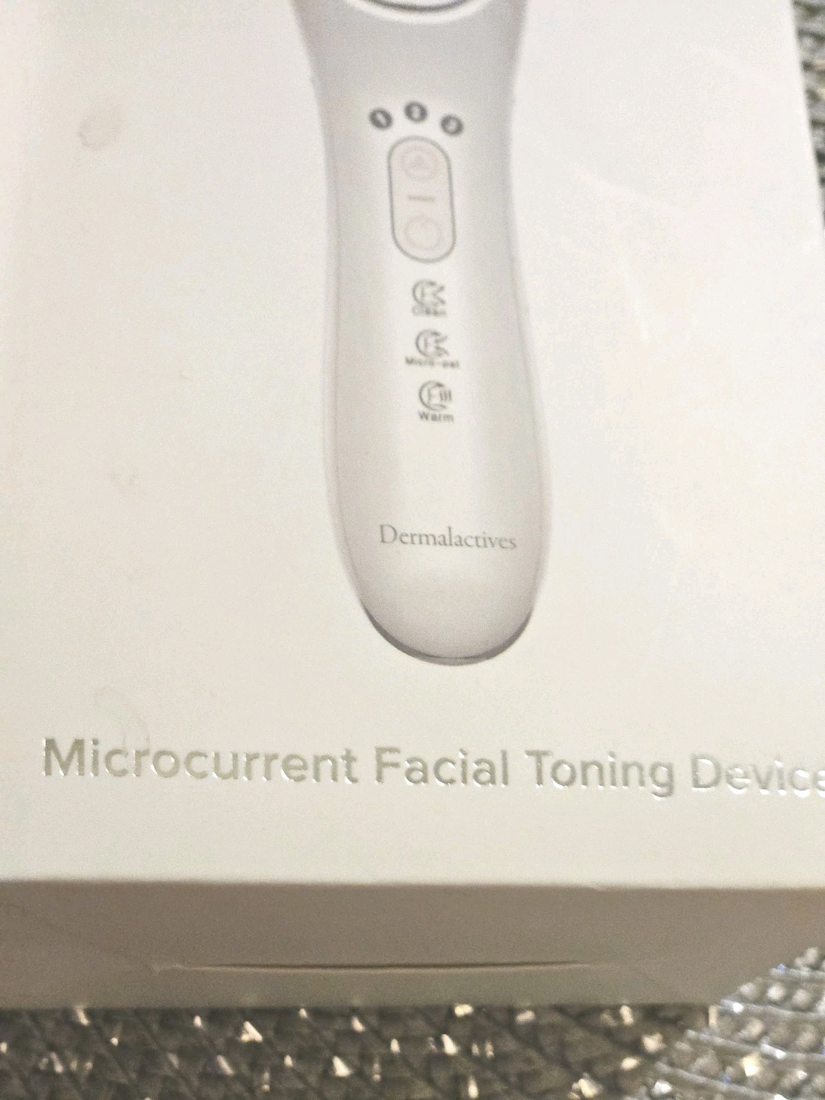 Dermalactives Microcurrent Facial Toning Device FULL SZ NIB Org. $179