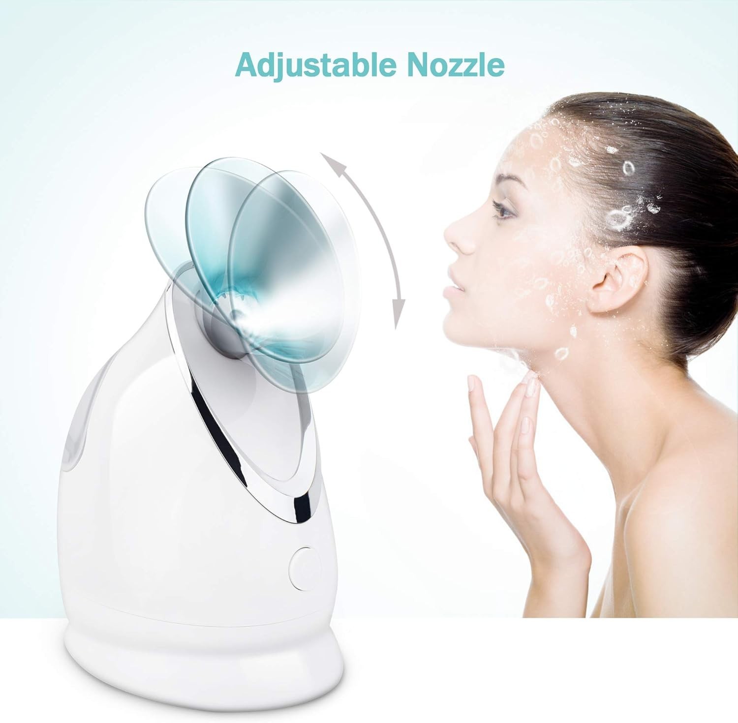 UPGRADED IONIC FACE STEAMER WITH SKIN KIT FOR SPA-LIKE AT-HOME FACIALS