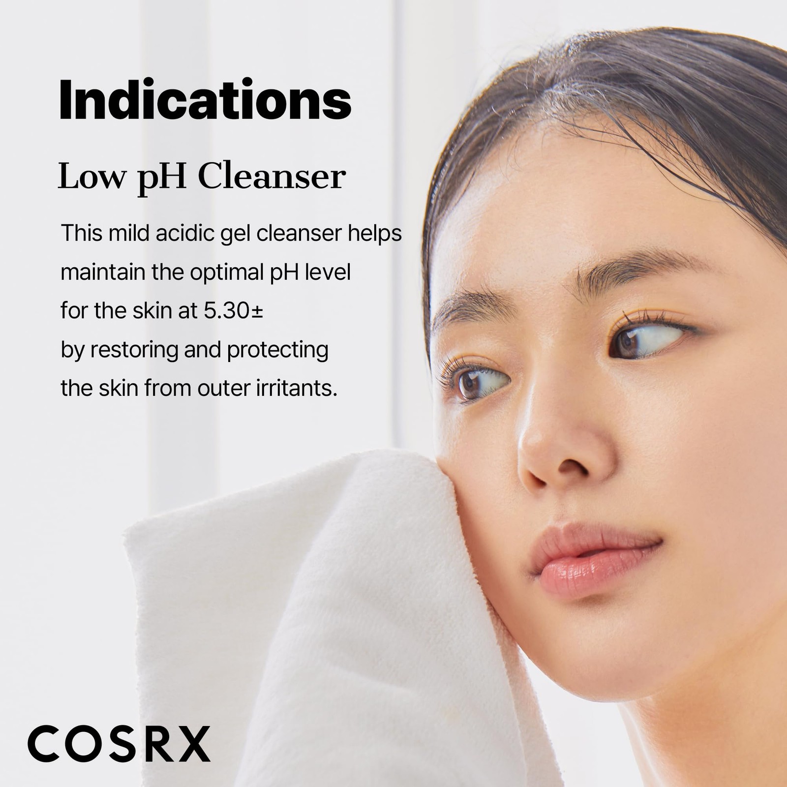 COSRX Low pH Good 5.07 Fl Oz (Pack of 1), Morning Gel Cleanser