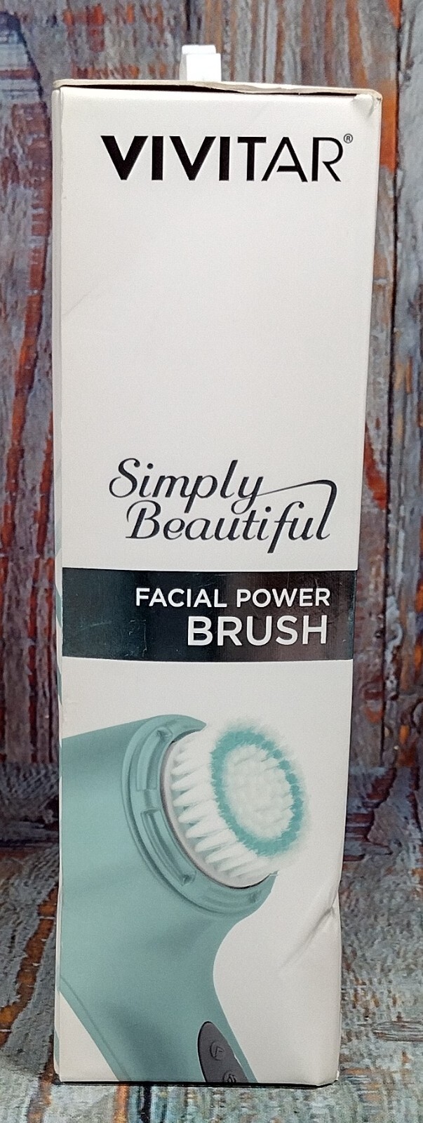 Vivitar Simply Beautiful Facial Power Brush – Metallic Series -GREEN- BRAND NEW