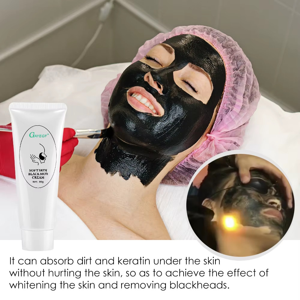 Carbon Gel Black Face Mask Deep Cleaning Laser Nano Skin Rejuvenation Care