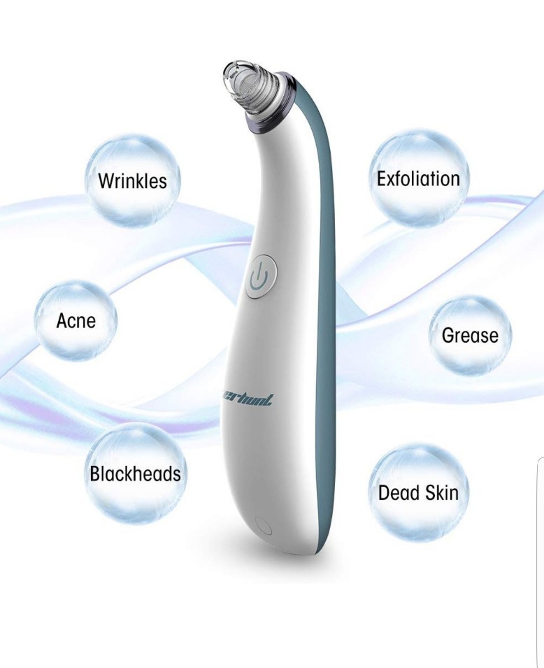 Blackhead Remover Pore Vacuum Cleaner Electric Pore Cleaner Removal Blackhead…