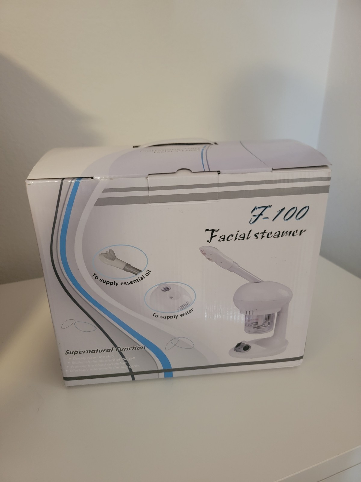 Professional Table Top Mini Facial Steamer F-100 – New in Box