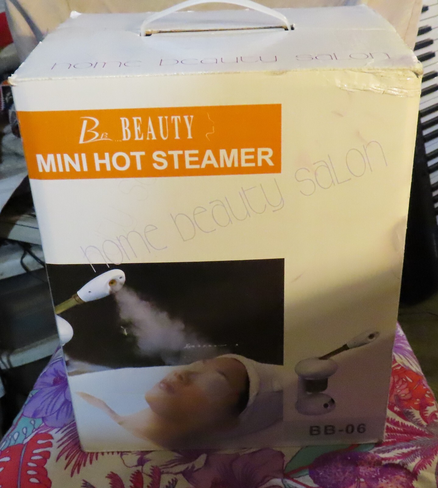 Bb BEAUTY MINI HOT STEAMER BB-06 WITH WAND HOME BEAUTY SALON