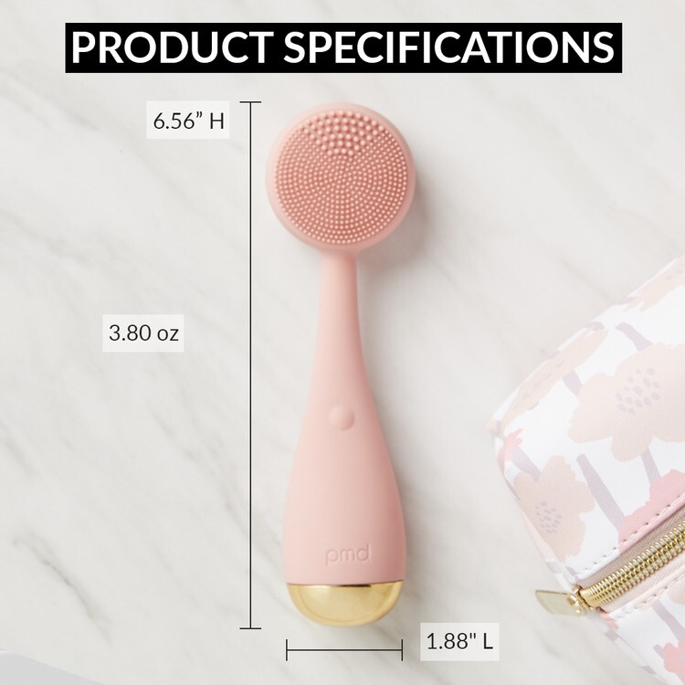 PMD Clean Smart Facial Cleansing Device with Silicone Brush & Anti-Aging- Teal