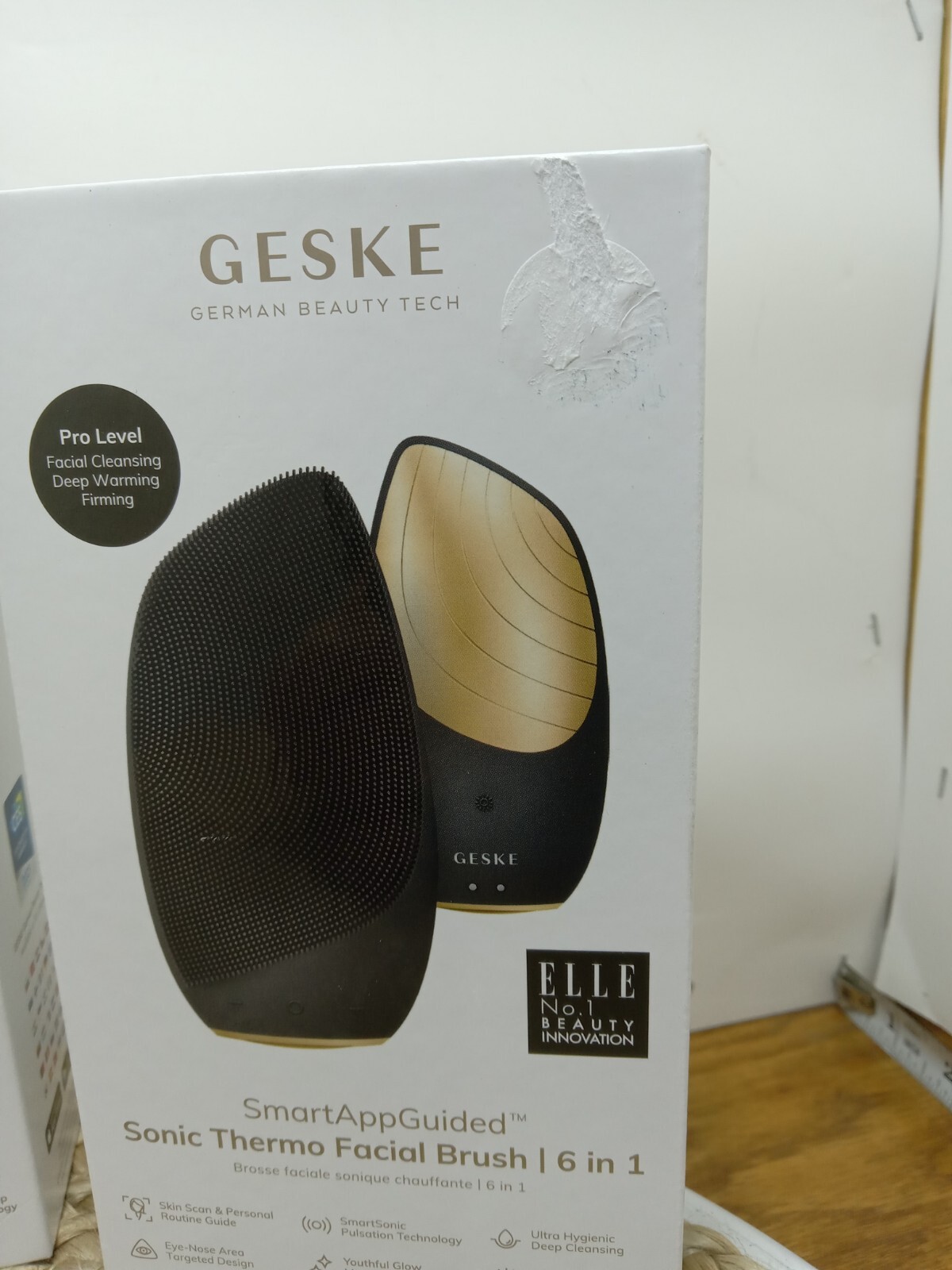 Geske Sonic Thermo Facial Brush 6 In 1 Black Or Purple 37 Each