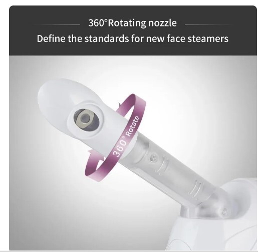 HEALTH BEAUTY EXTENDABLE FACIAL VAPORIZER SPA GREAT X BREAST FACE NECK