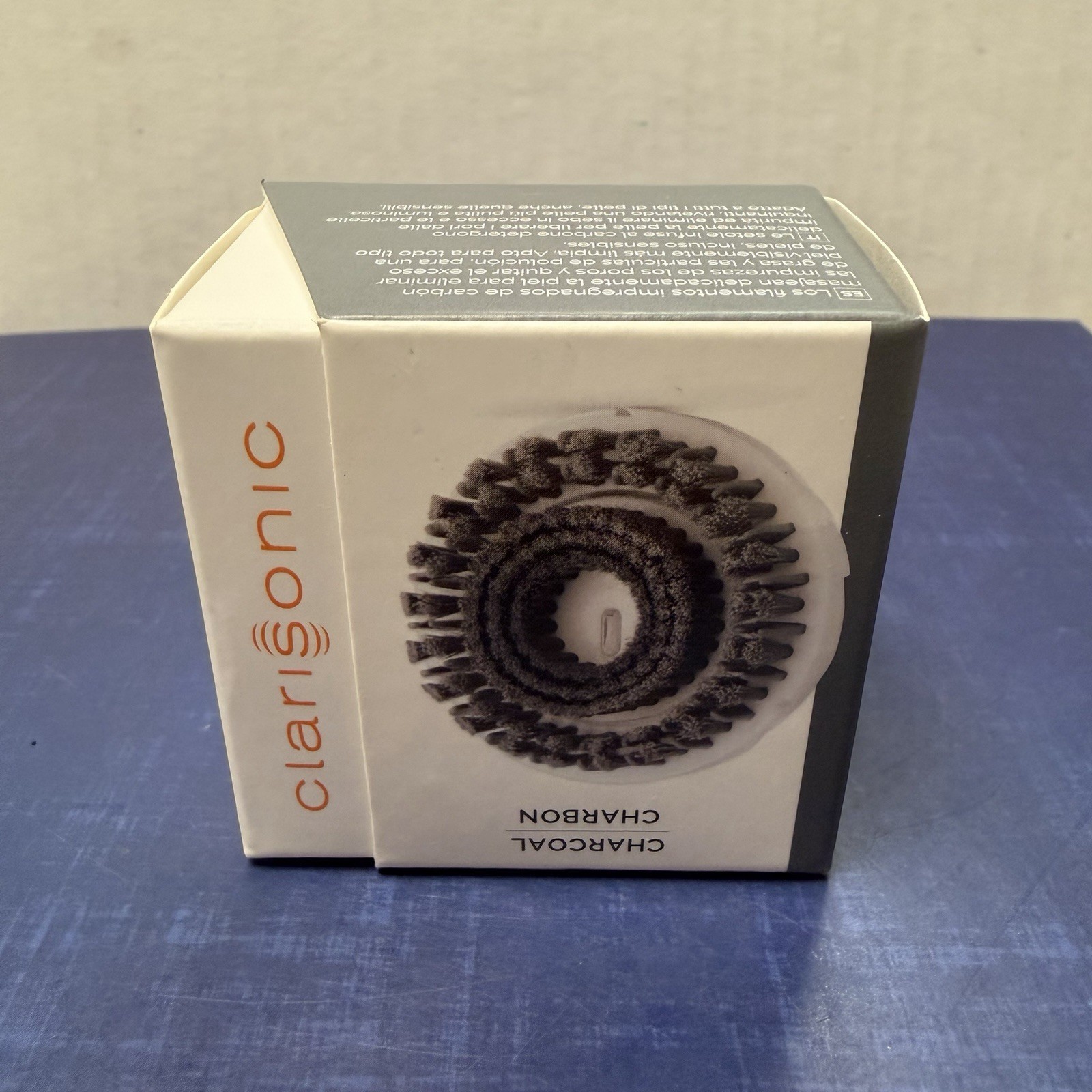 Clarisonic Mia Men Sonic Cleansing Face Brush WCharcoal Infused Replacement Head