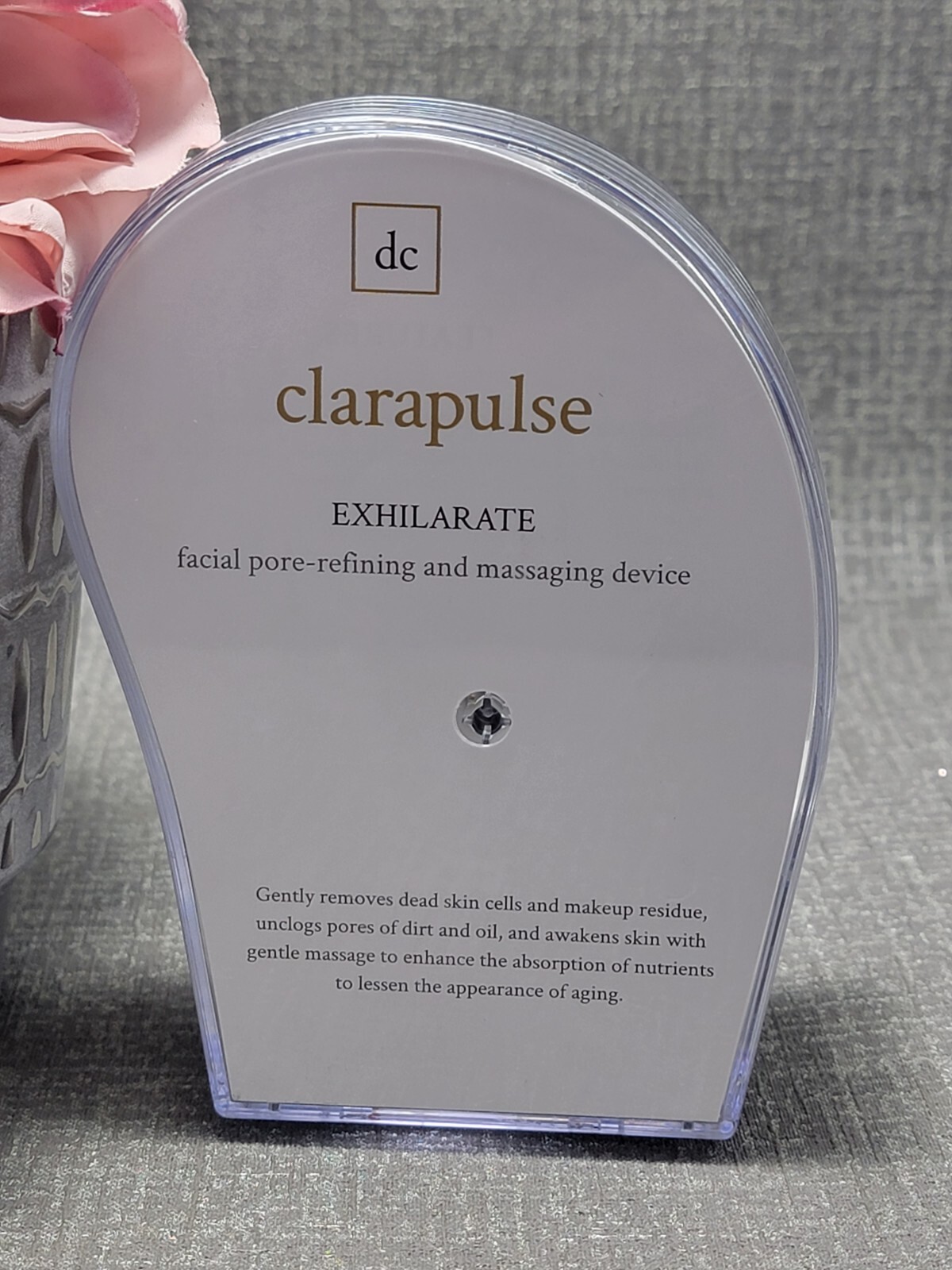 Dermaclara Clarapulse exhilarate facial Pore Refining massaging device New