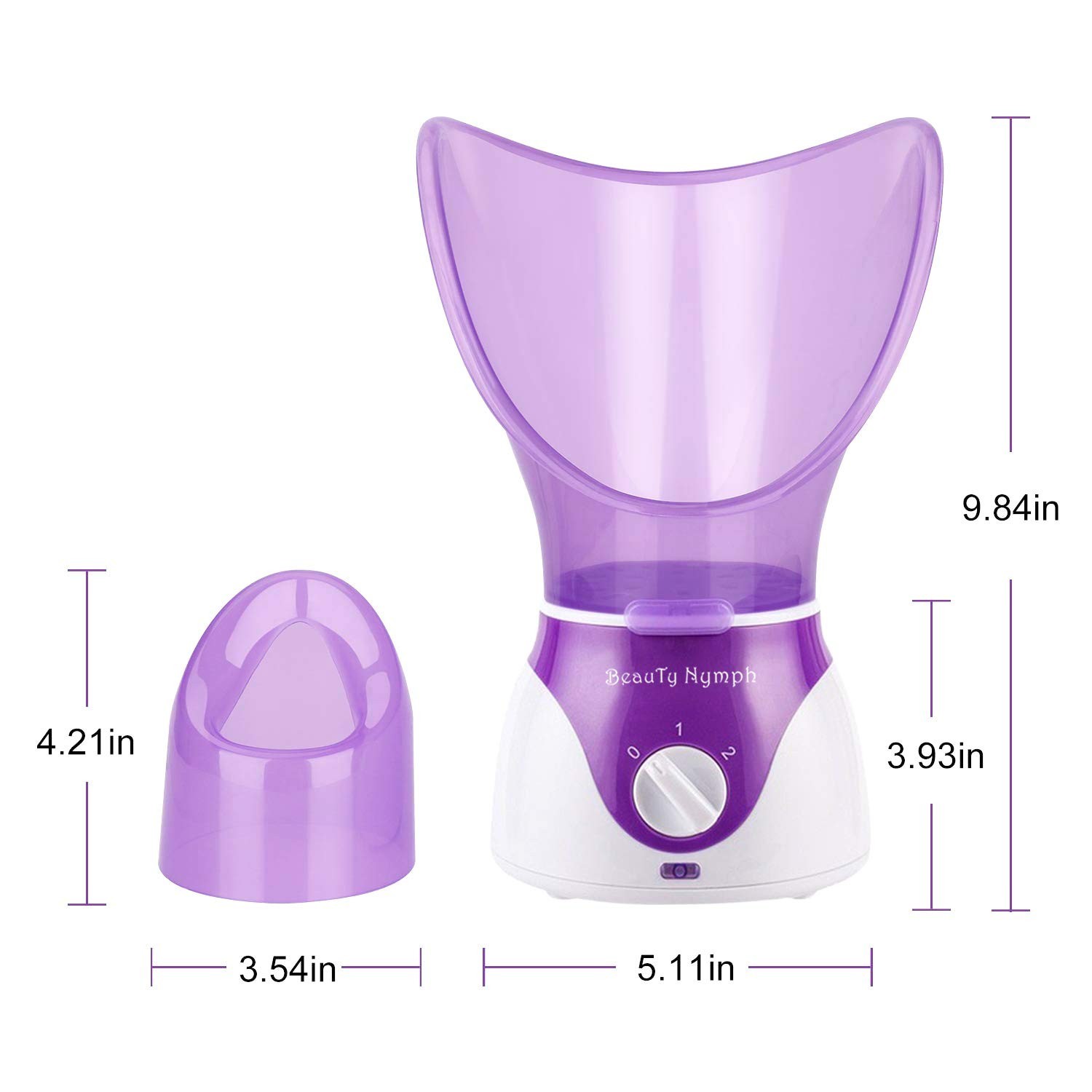 Luxury Face Steamer for Deep Cleansing & Hydration – 10-Minute Spa Experience