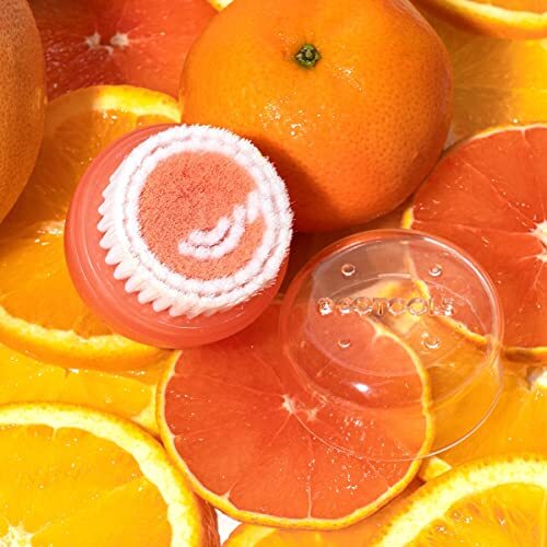 EcoTools Mini Facial Cleansing Brush, Infused with Citrus, Best with Facial