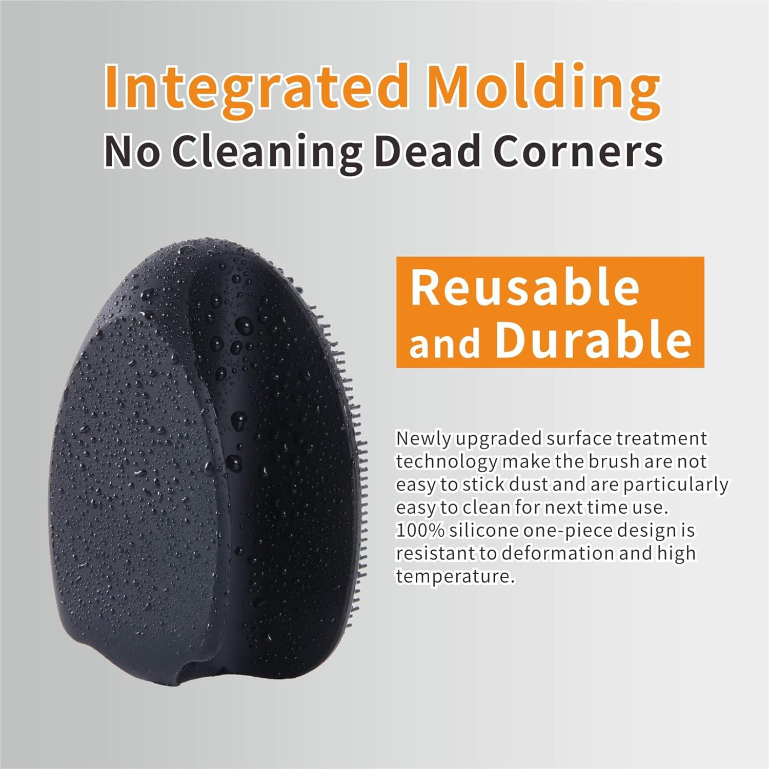 Silicone Face Scrubber,Soft Face Cleansing Brush,Face Pore Blackhead Remover Exf