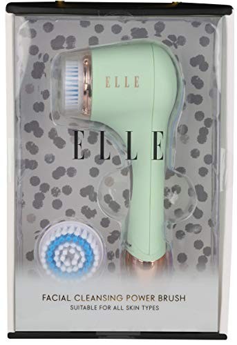 Elle Waterproof Spin Facial Cleansing Brush Deep Clean Face Scrubber