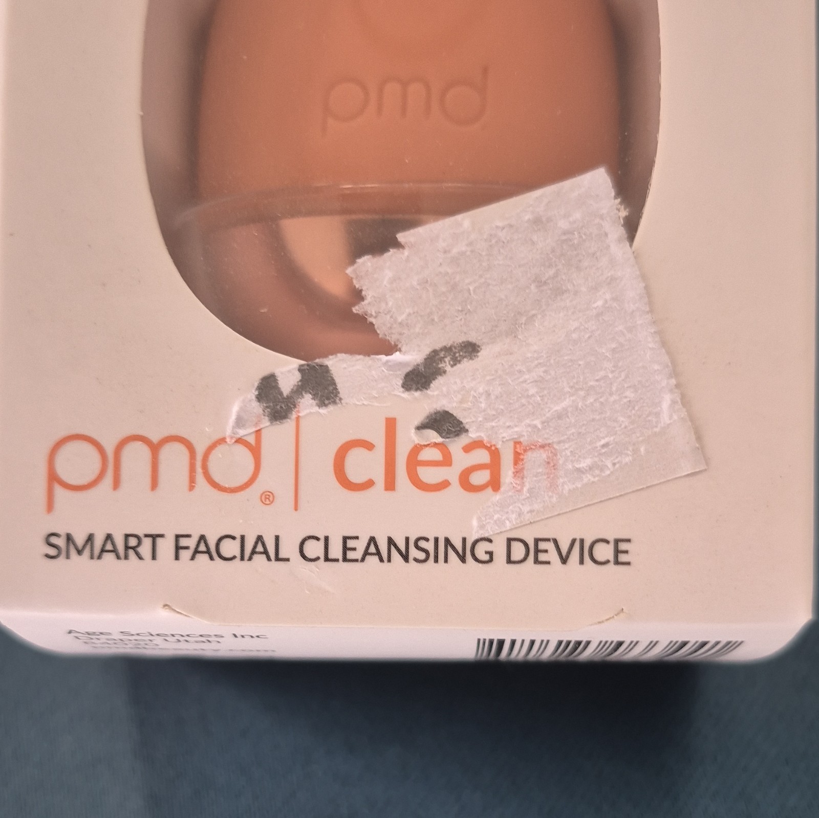 PMD Clean Smart Facial Brush Waterproof Silicone Pink 4-Speed
