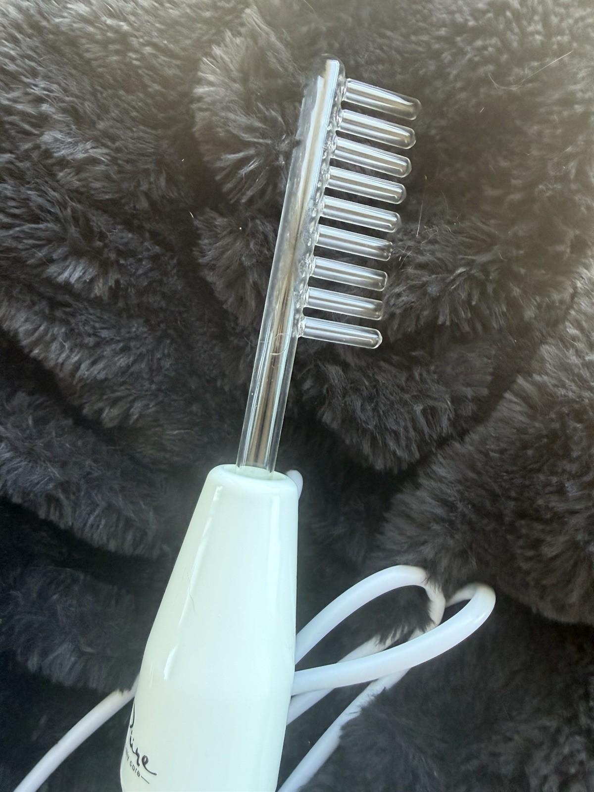 High Frequency Skin Therapy Wand 4 Attachments Facial Scalp Treatment