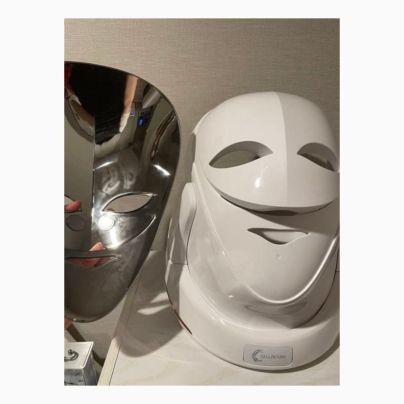 CELLRETURN LED Mask PLATINUM Skin Care Beauty Device From Japan Tested
