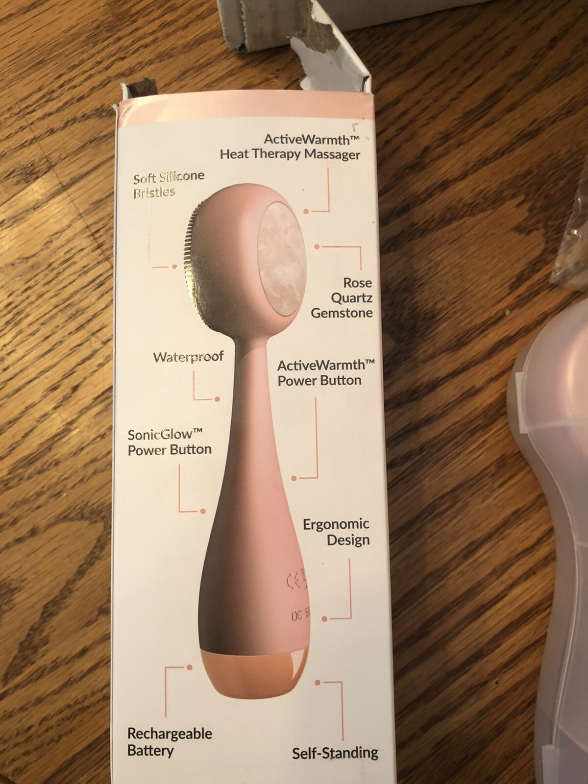 PMD Clean Pro RQ Electric Facial Brush – Pink. New Open Box