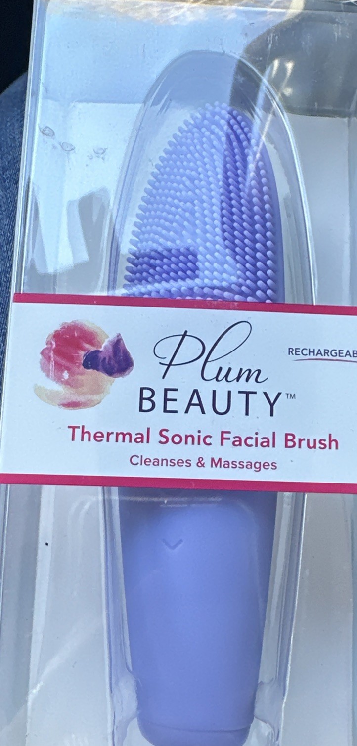 Thermal Sonic Facial Cleansing & Massages Brush Rechargeable