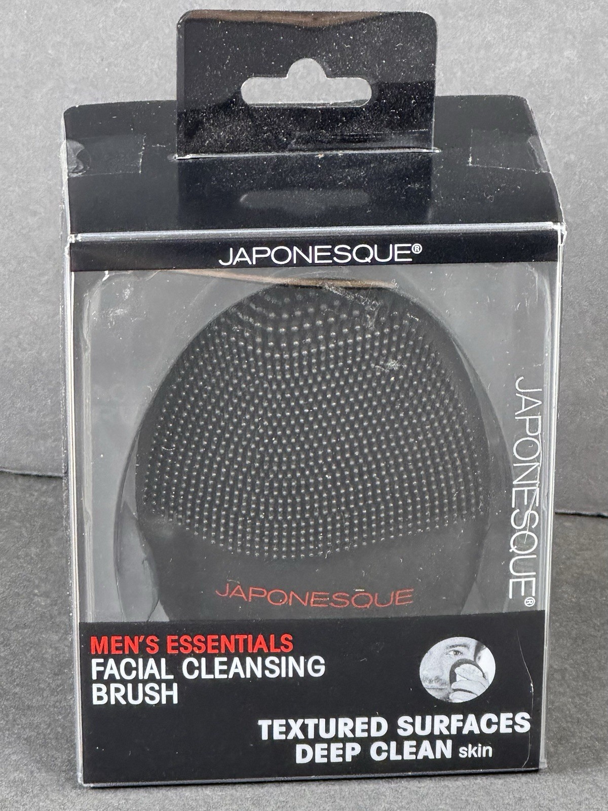 Japonesque Men’s Essentials Dual Sided Facial Cleansing Brush