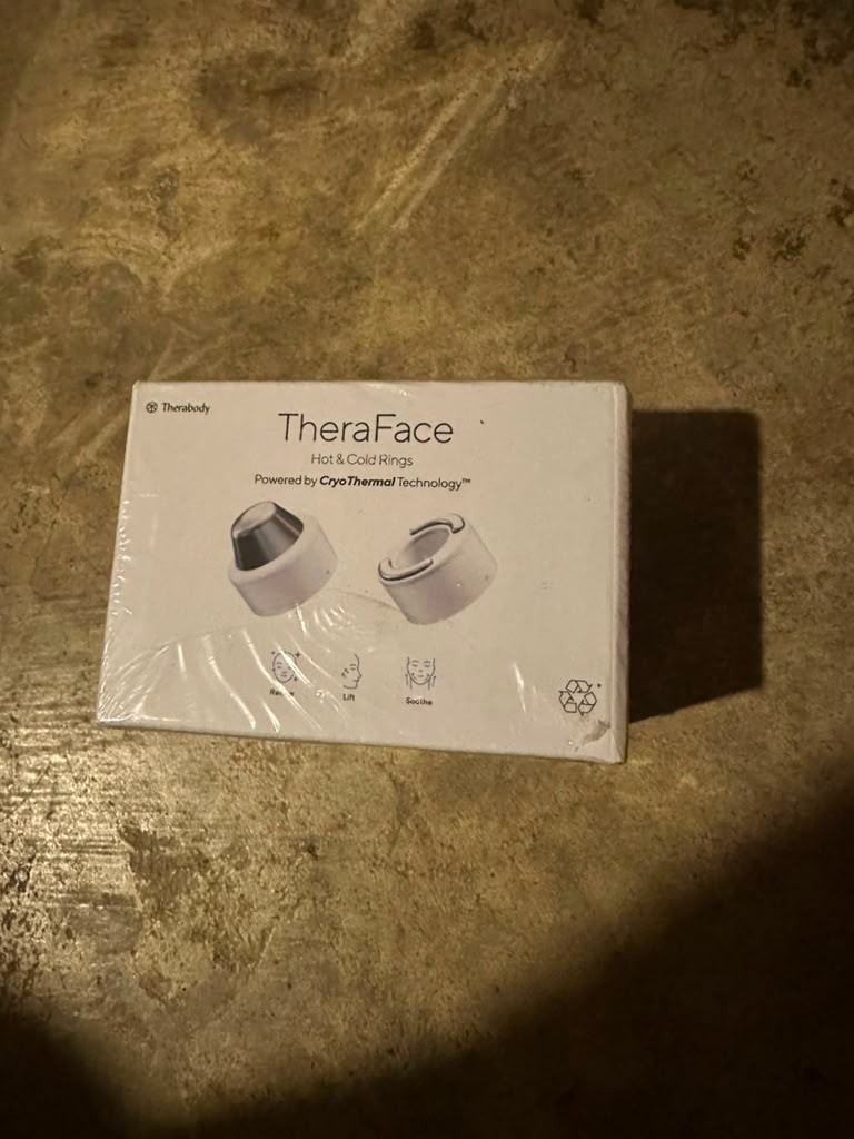 New Therabody – TheraFace Hot & Cold Ring Attachment Replacement- Sealed