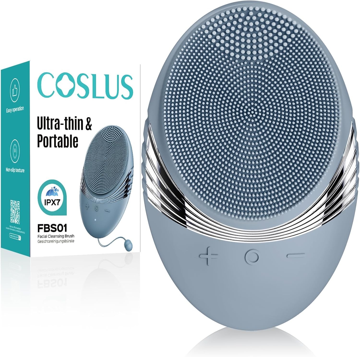 silicone facial cleansing scrubber