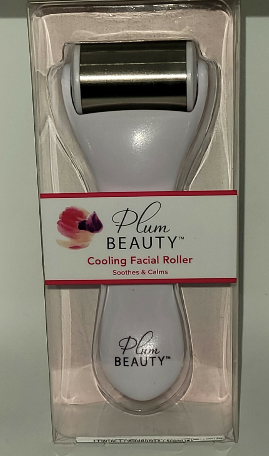 Plum Beauty Cooling Facial Roller Soothes & Calms, Free Shipping