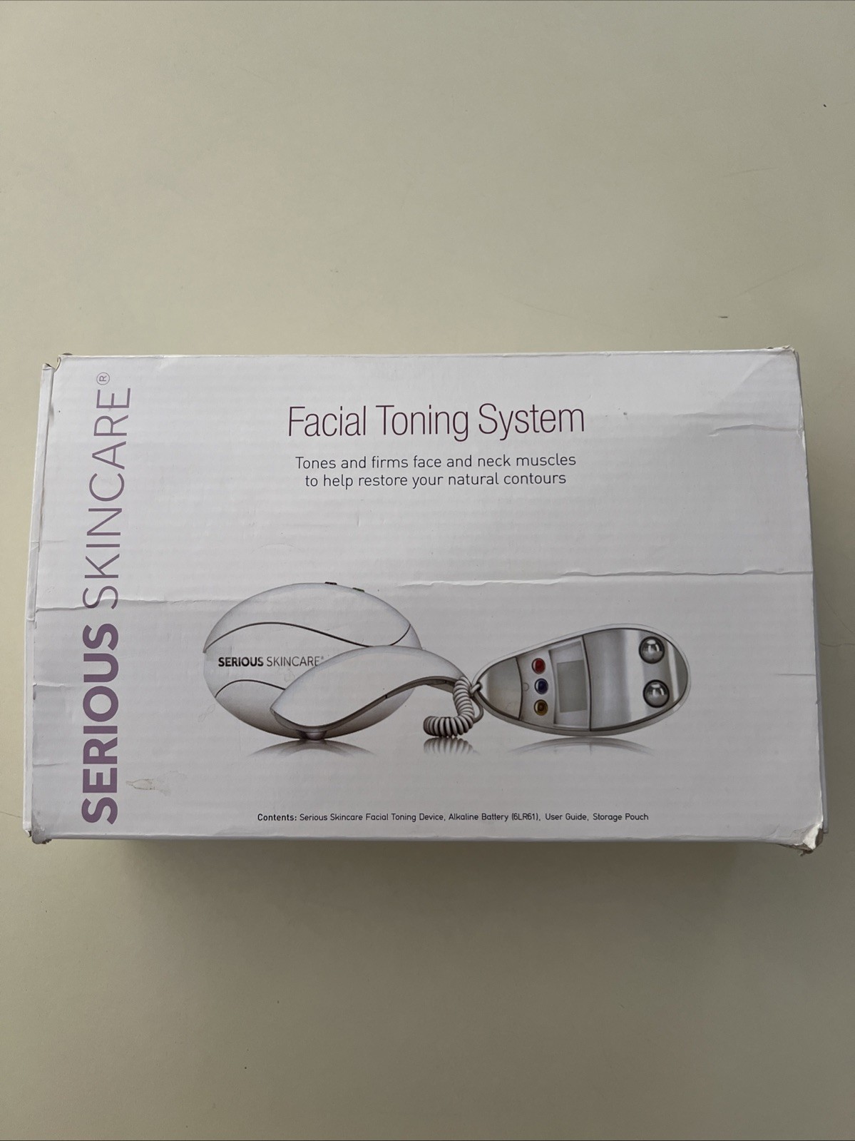 Serious Skincare Facial Toning System Device ~ Lilac