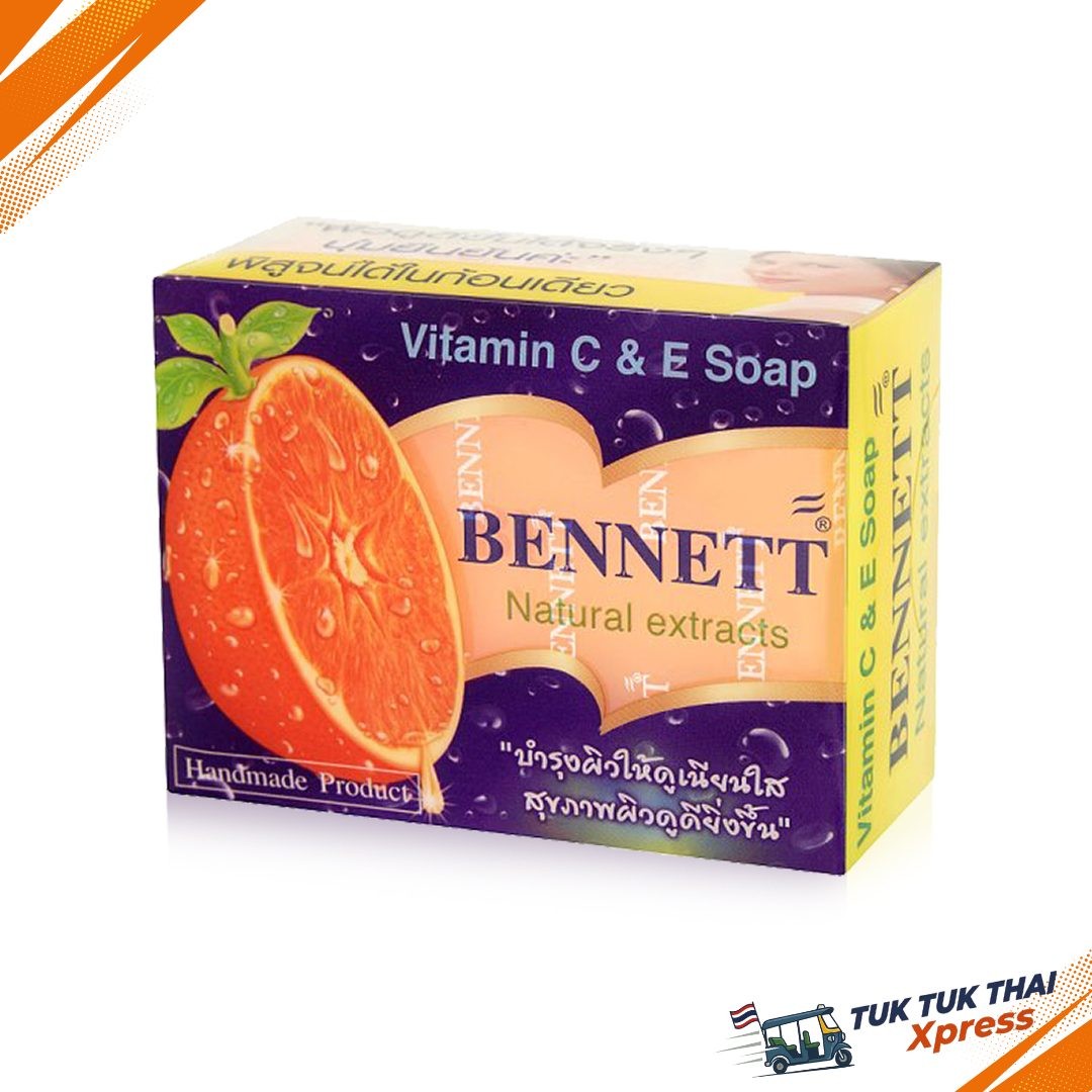 Bennett Natural Extracts Vitamin C&E Soap 130g | Authentic Thailand Cosmetic