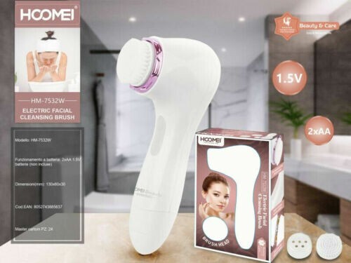 Electric Face Cleaning Face Brush Massage 360° Face Scrub HM-7532