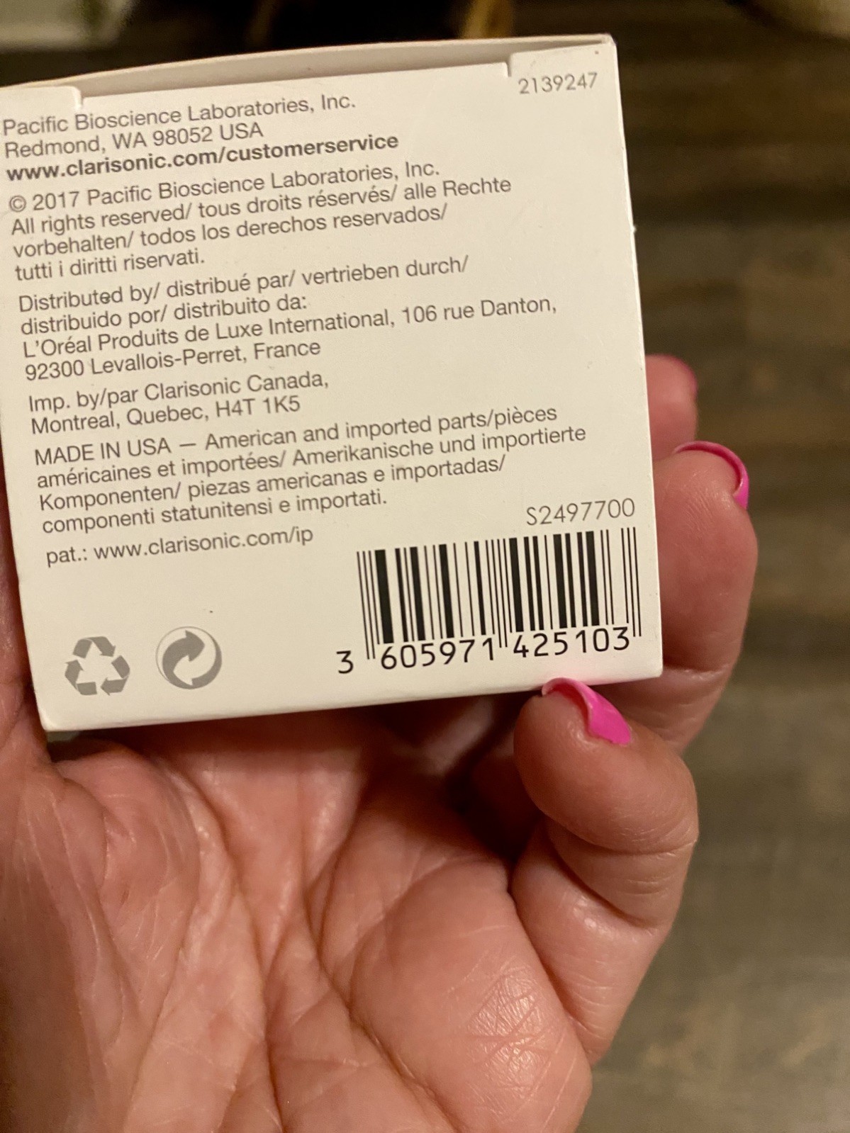 New Clarisonic Revitalizing Cleanse Brush Head Replacement Rare One