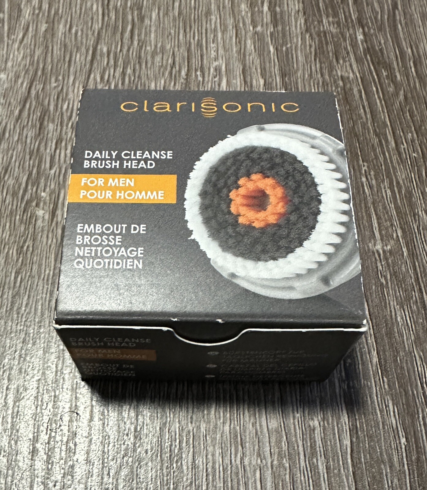 Clarisonic Daily Cleanse Brush Head Men’s Replacement New In Box