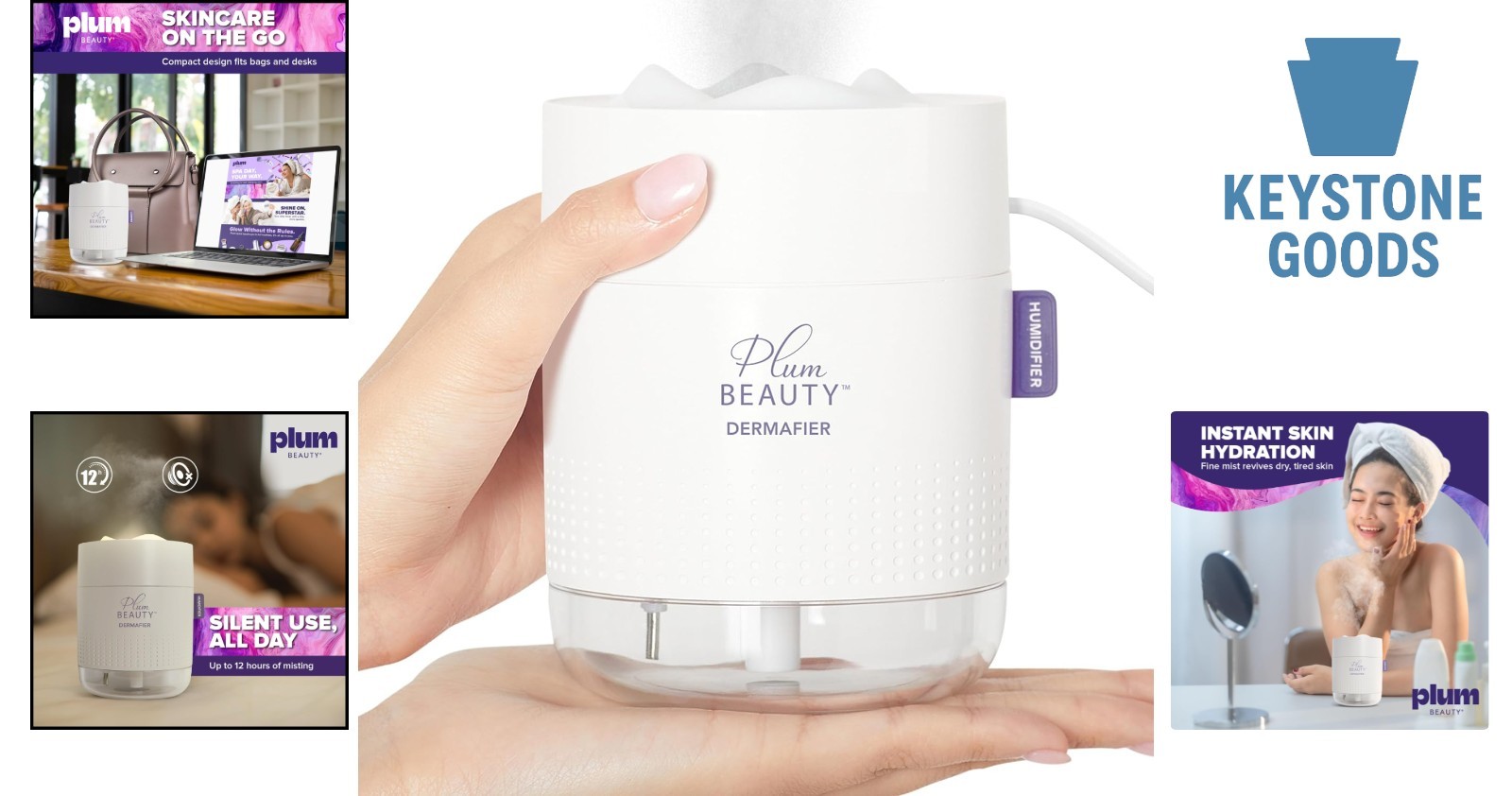 Portable Nano Ionic Face Steamer with 2 Settings – Deep Clean & Hydrate