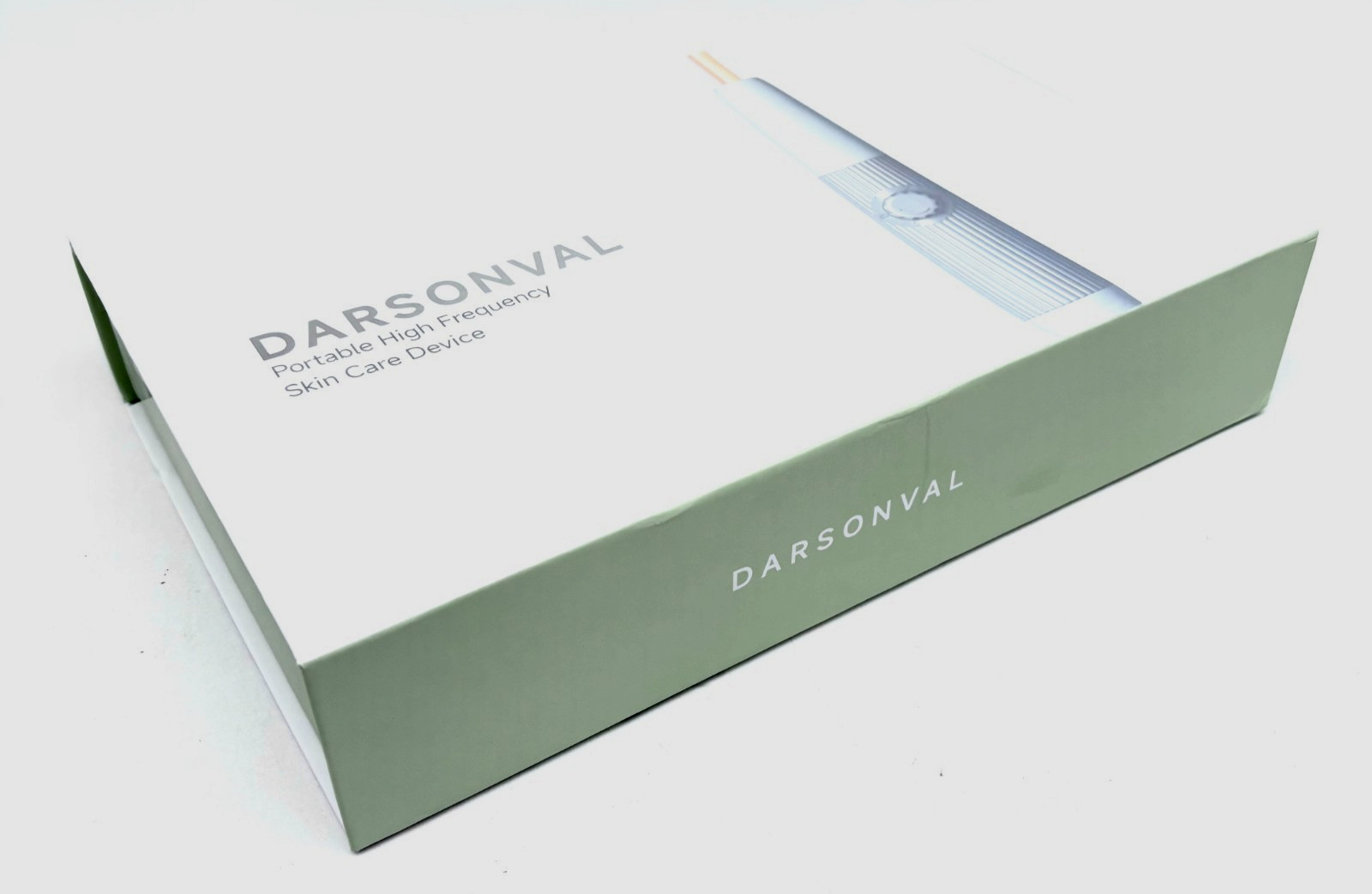 Darsonval Portable High Frequency Skin Care Device White Brand New