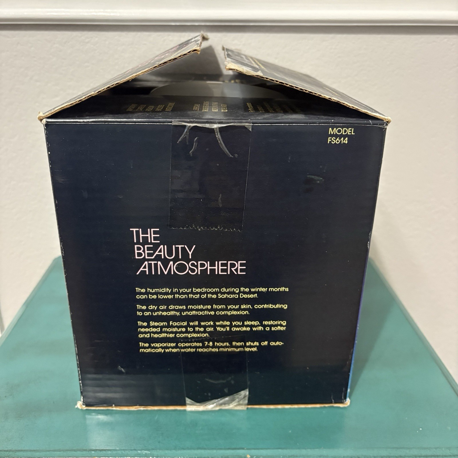 Vintage The Steam Facial by Kaz Pore Cleansing Facial Steamer & Room Humidifier