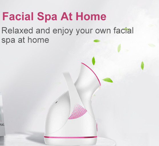 Facial Steamer – Nano Ionic Face Steamer Warm Mist Steamer for Face Home Saun…