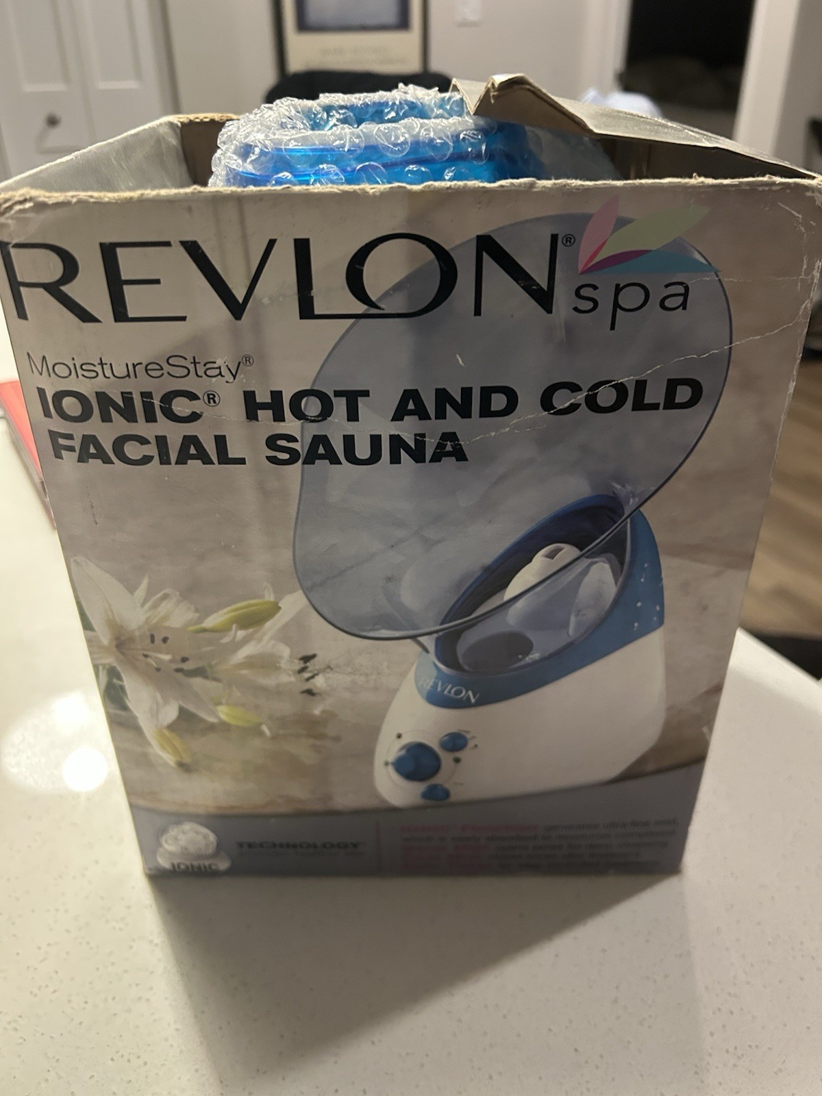 Revlon MoistureStay Ionic Hot and Cold Facial Sauna System New Open As Is