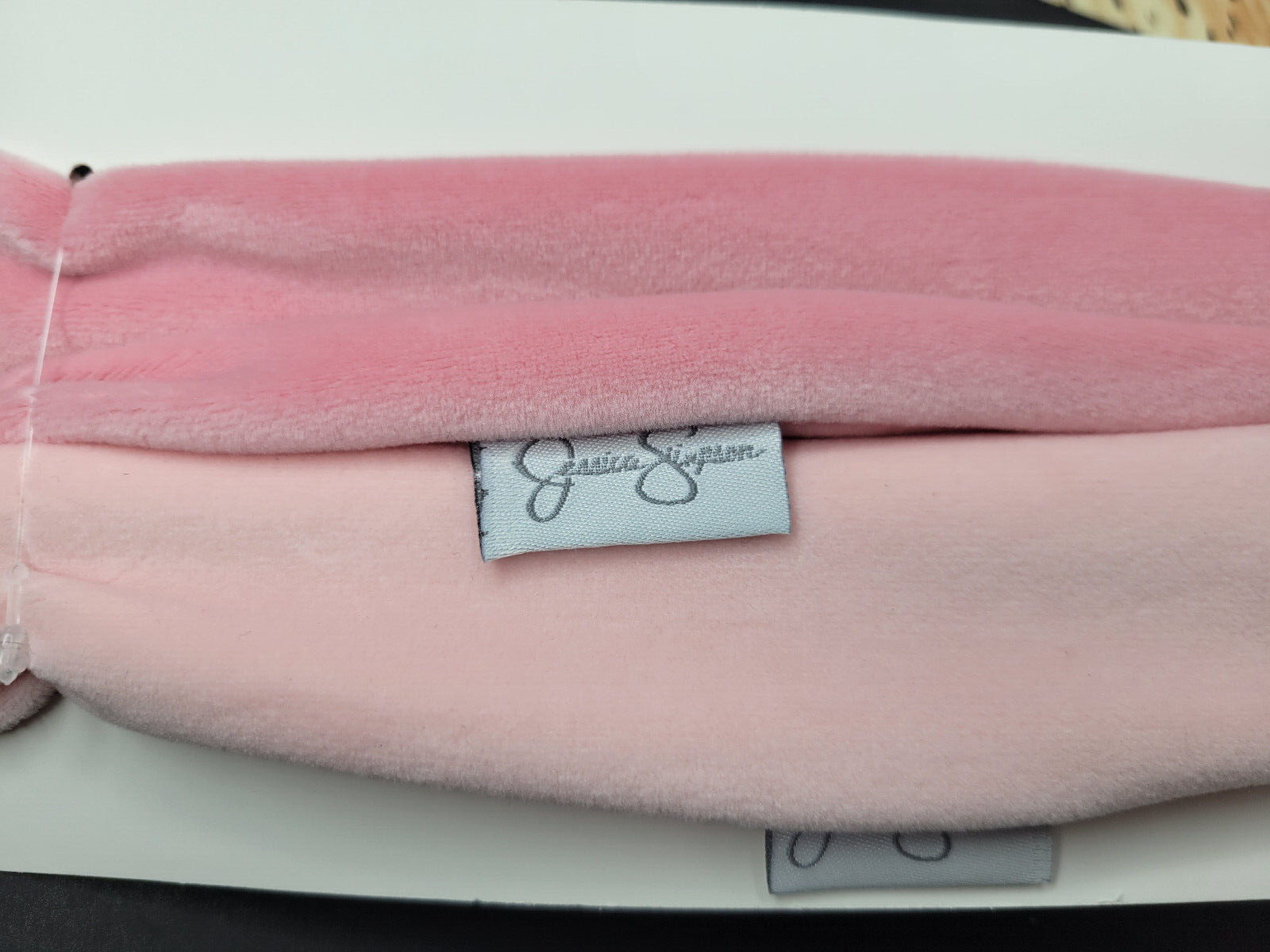 Lot of 6 Jessica Simpson Soft Plush Spa Knotted Twist Headband in Pink