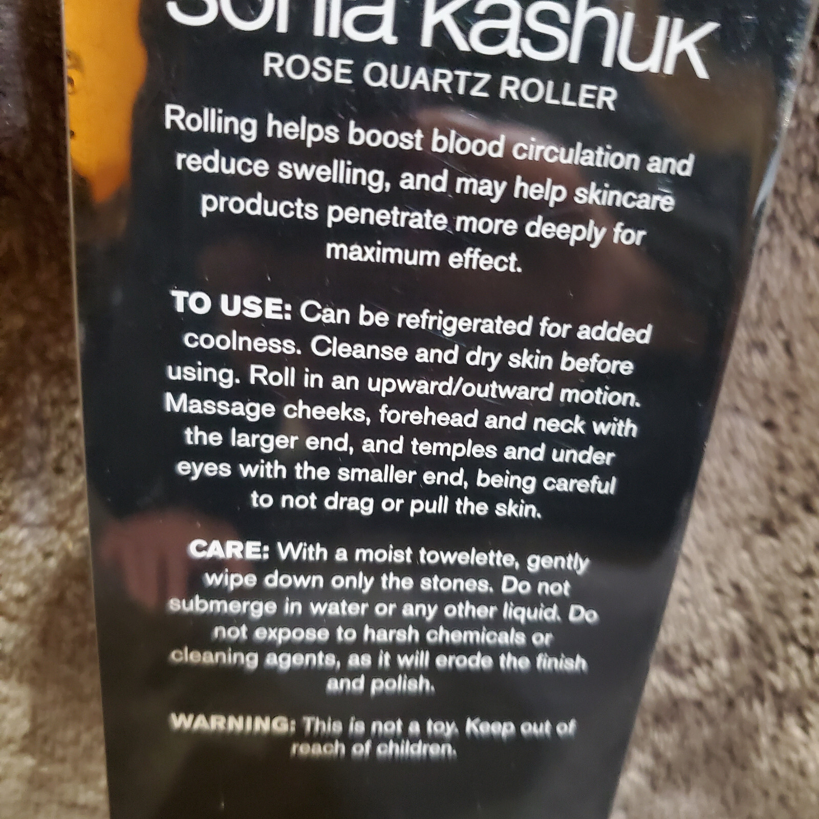 Sonia Kashuk Rose Quartz Facial Roller