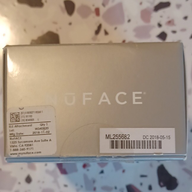NuFACE Trinity ELE Lip & Eye Microcurrent Attachment for Wrinkles, White