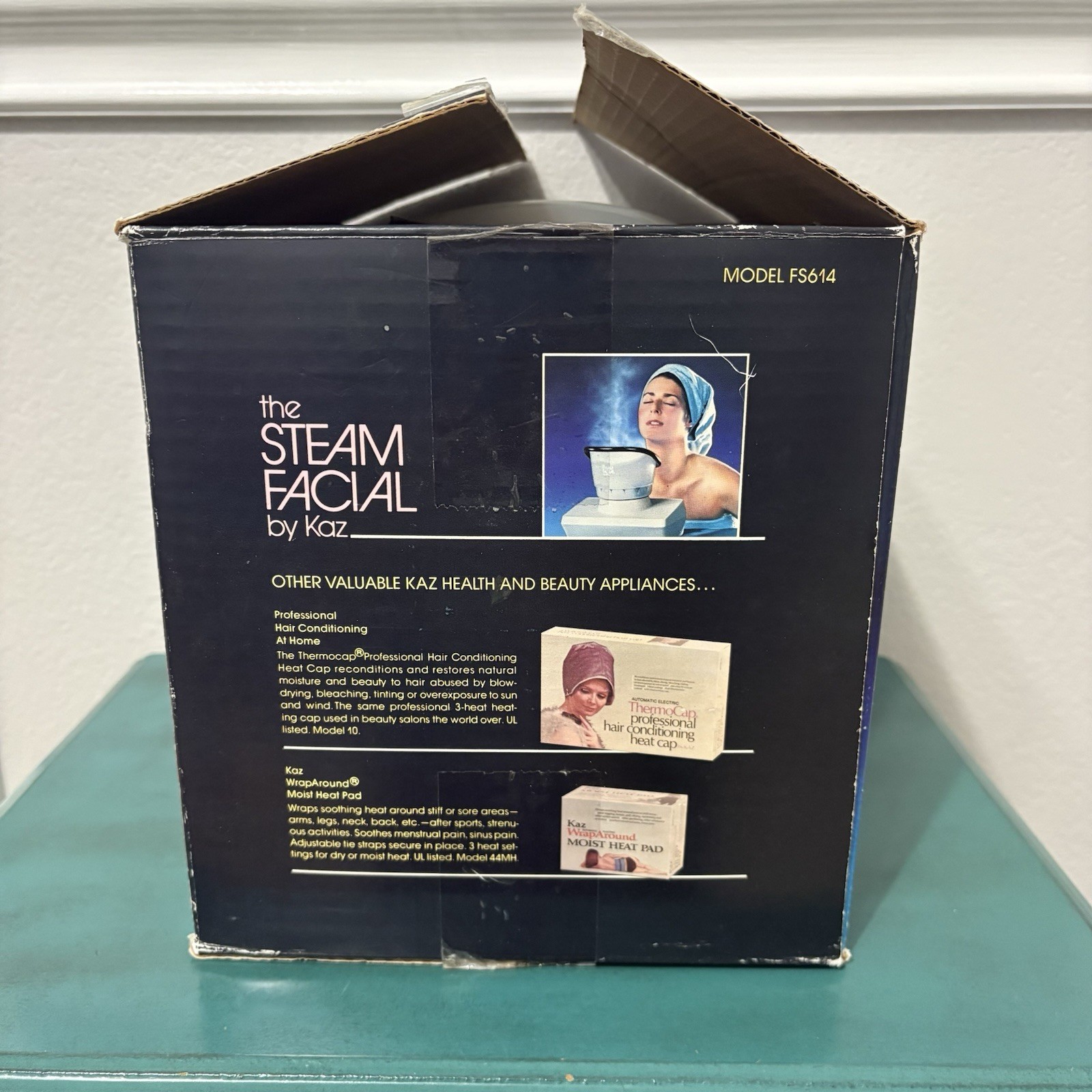 Vintage The Steam Facial by Kaz Pore Cleansing Facial Steamer & Room Humidifier