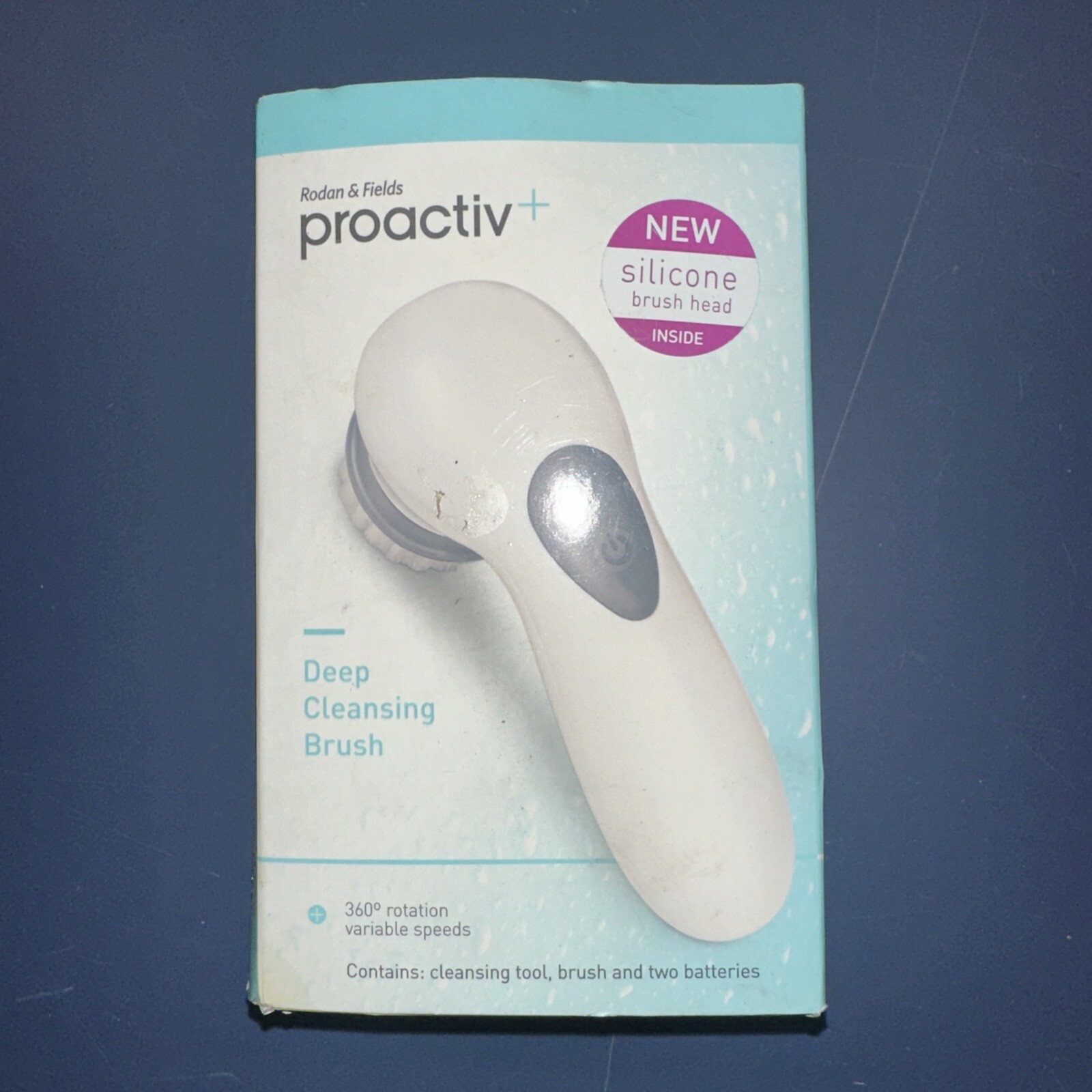 Rodan & Fields Proactiv Deep Cleansing Brush NIB 360 Rotation Skin Treatment