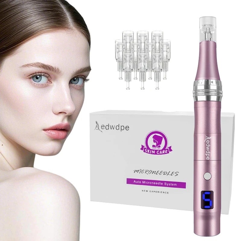 10-in-1 Electric Facial Massager Set Rechargeable Sonic Cleansing Scrub Pen